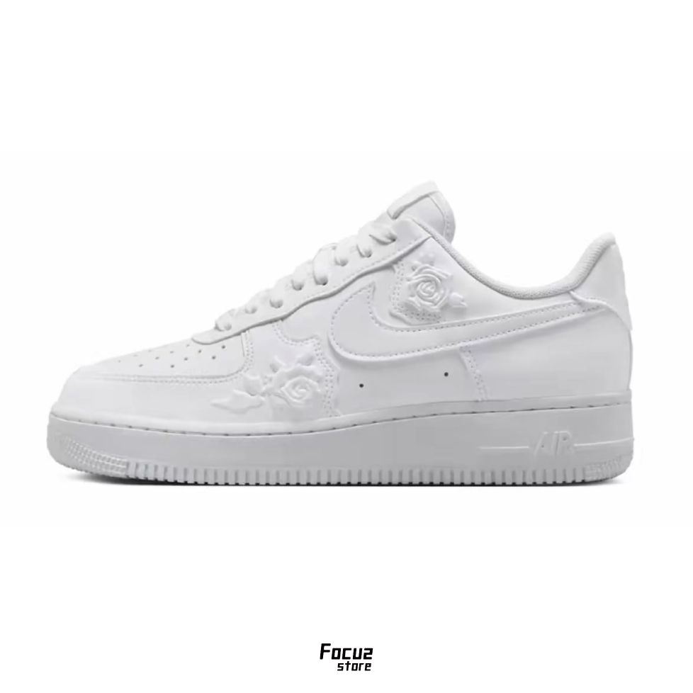 【Focus Store】預購 Nike Air Force 1 Low Wmns "White Rose" 浮雕玫瑰 HF2016-100