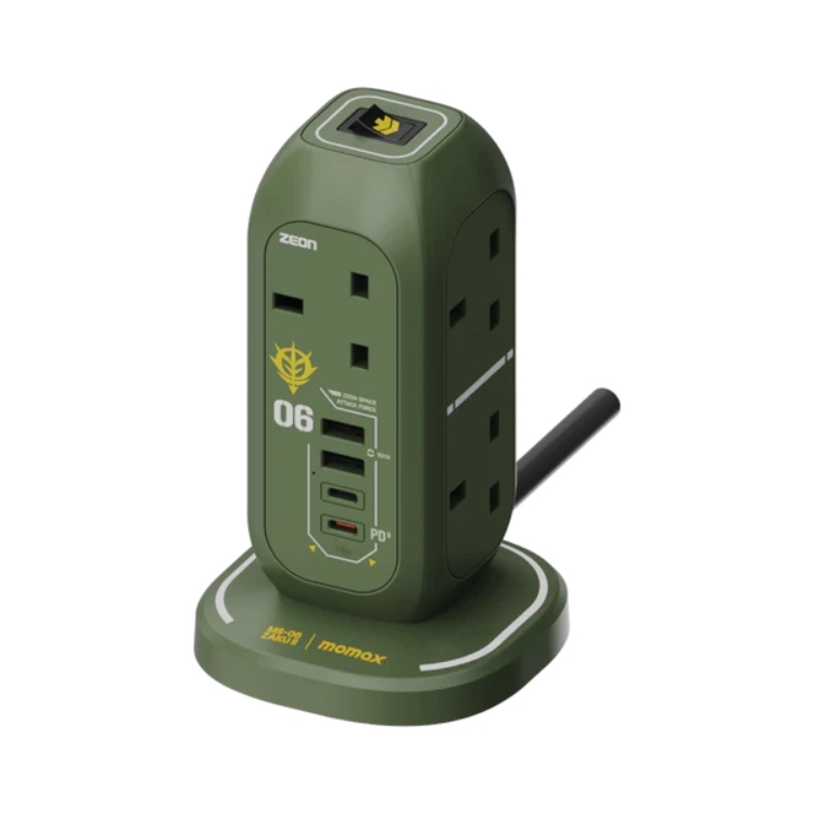 Momax OnePlug PD20W 2A2C 7位拖板