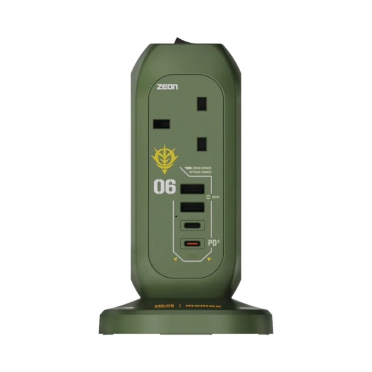 Momax OnePlug PD20W 2A2C 7位拖板