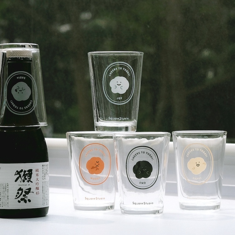 喜怒哀樂小乾杯套裝