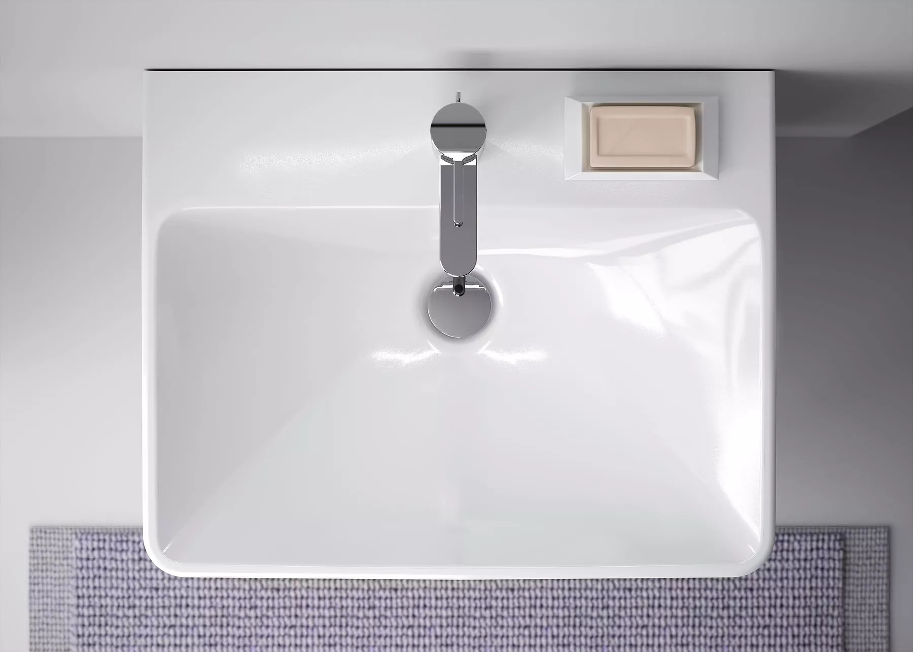 GEBERIT Smyle 50cm面盆 | 德國原裝進口 | 德國抗污認證 | 可壁掛