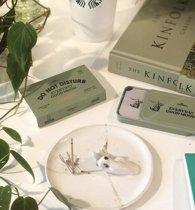 韓國製 Collins 天然鐵盒線香 六種香氣