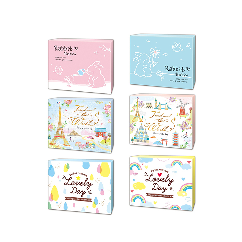 四季紙品 彩色名卡(中)  63張【AQ7001】