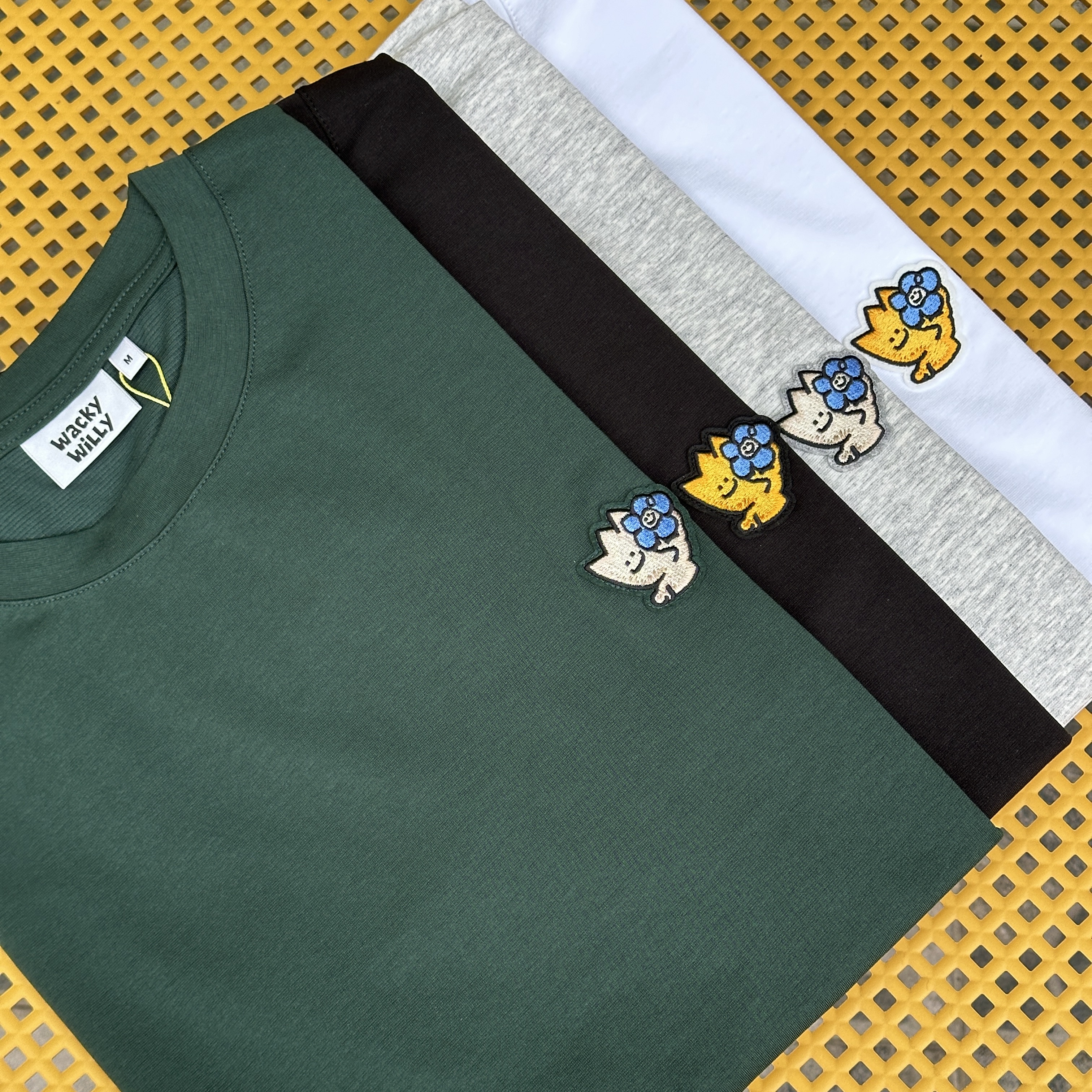 【現貨】Wacky Willy 燒賣小花 火柴人 短tee WA2502ST02