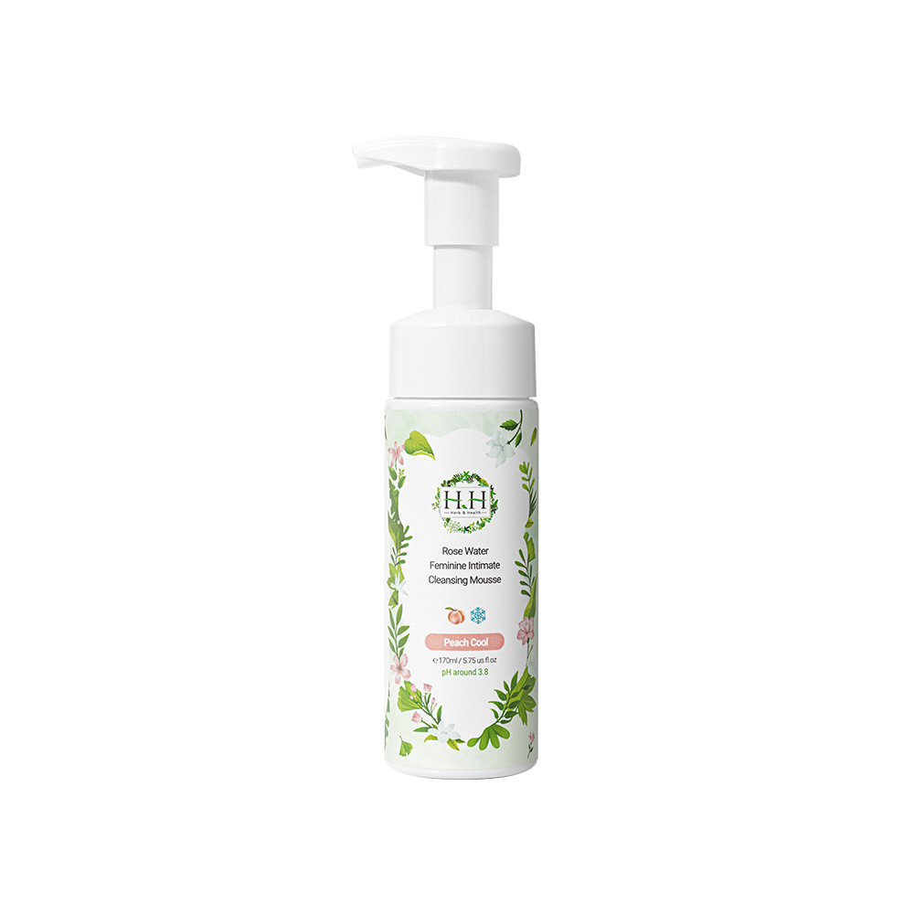 【Single】HH Rose Water Feminine Intimate Cleansing Mousse(170ml)
