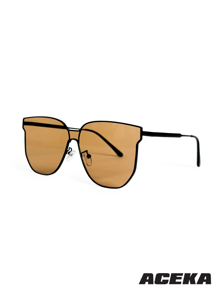 MODERN 魅惑首爾時尚太陽眼鏡 (古銅棕)