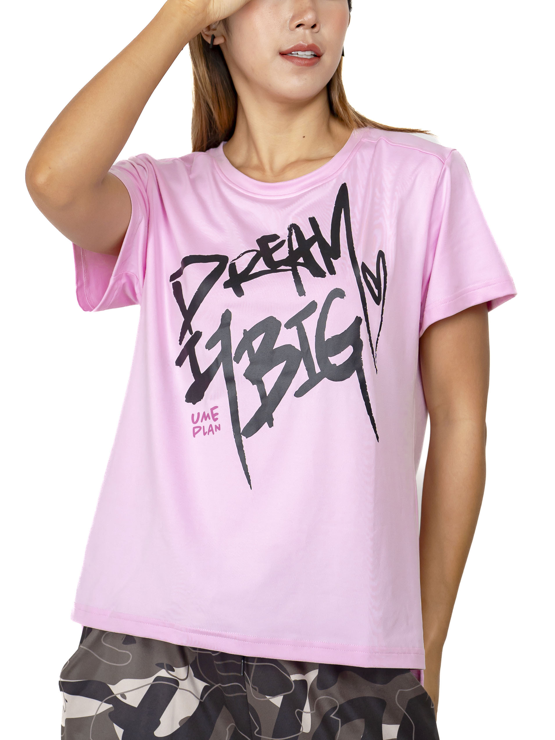 圓領潮T 櫻花粉 S0031SK M/L