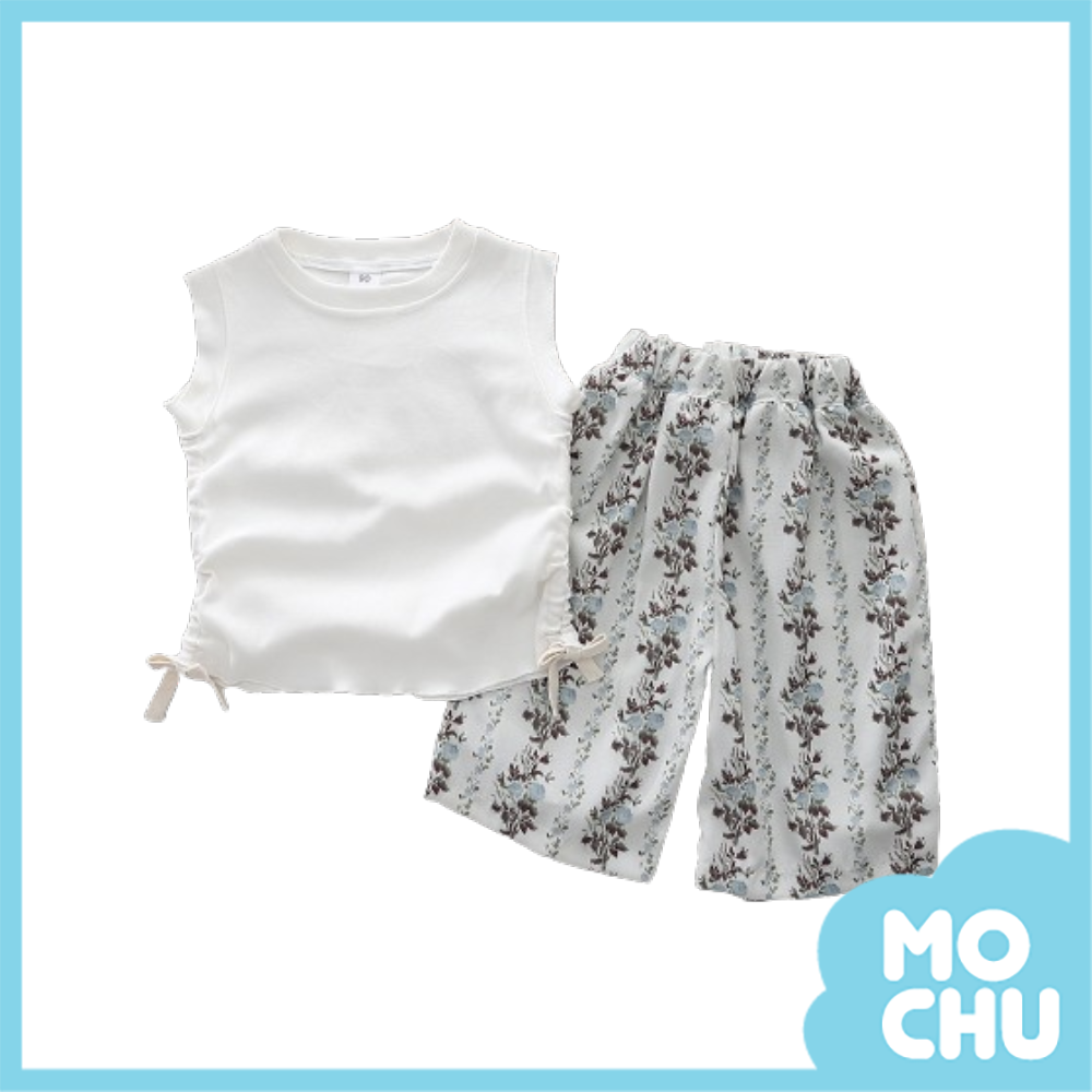 縮腰背心花草套裝