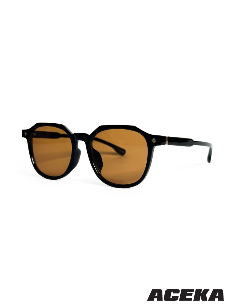 MODERN 韓潮琥珀橙時尚太陽眼鏡