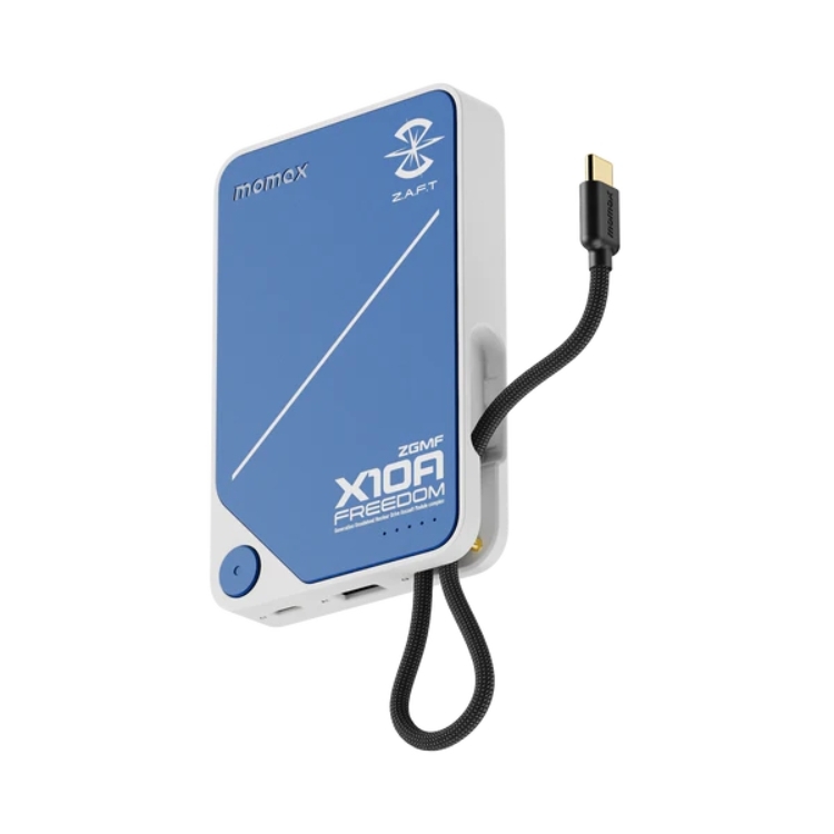 Momax 1-Power X 10000mAh 內置USB-C線移動電源