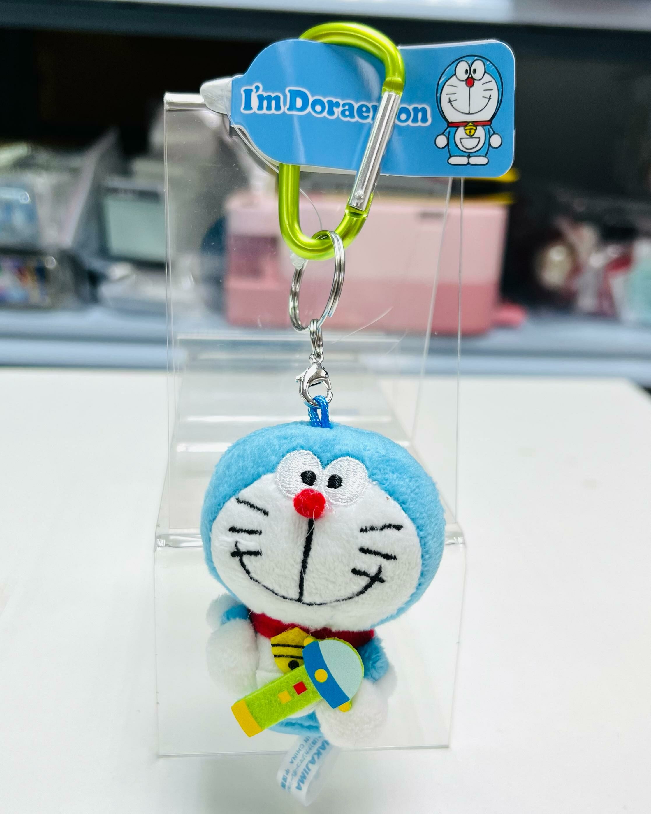 Doraemon Carabiner Small Light Mascot Keychain