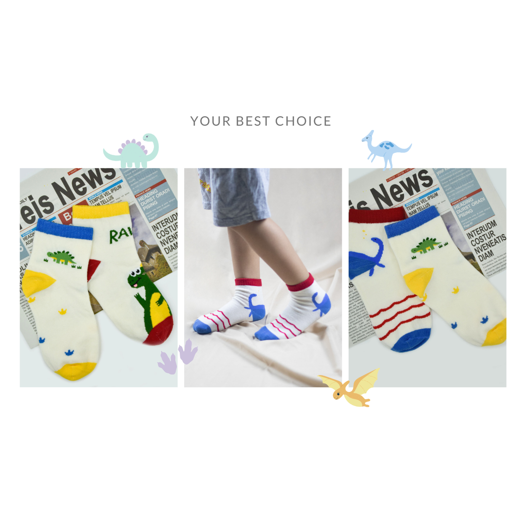 ˖꙳ 恐龍🦕系列童襪