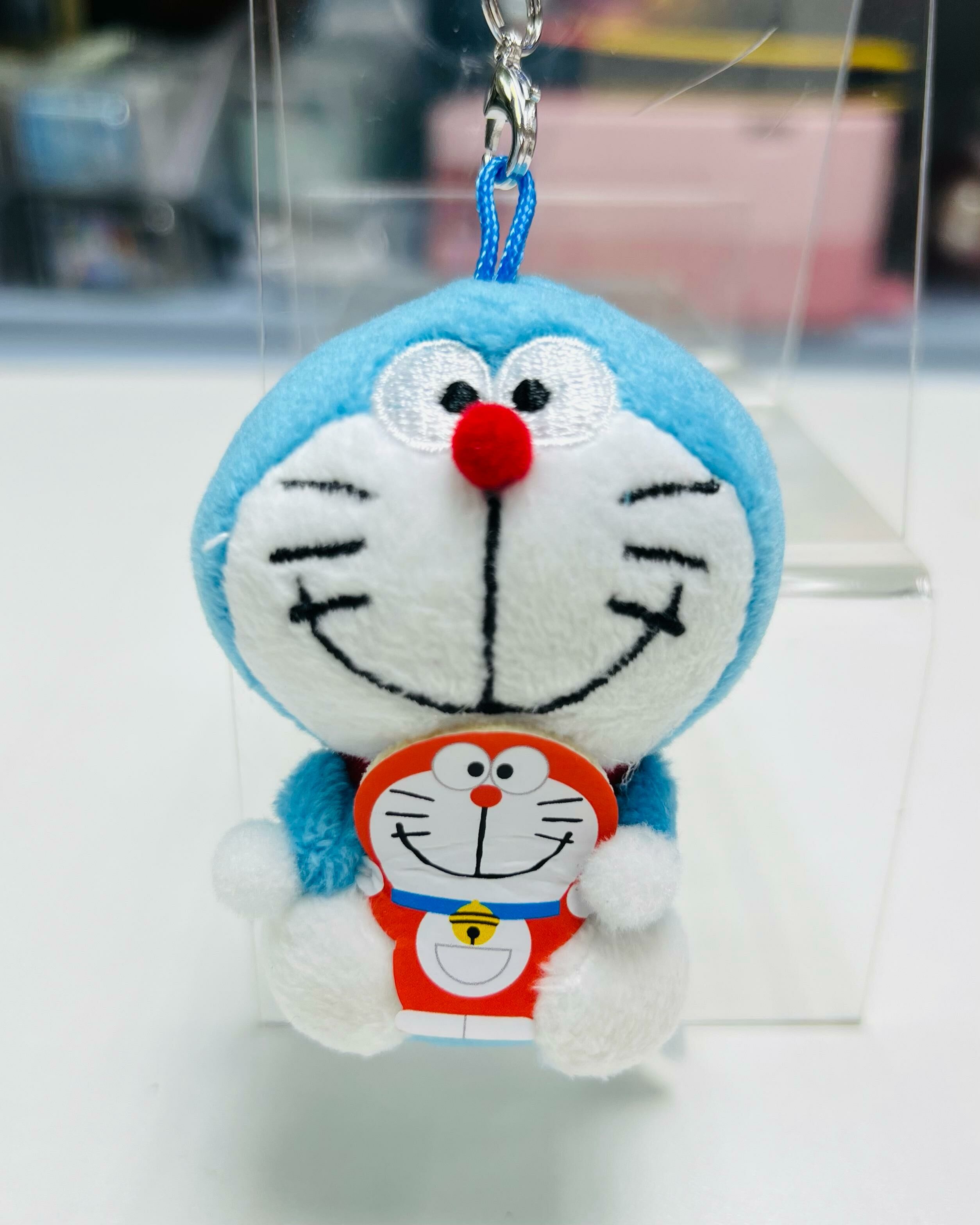 Doraemon Mini Dora Carabiner Mascot Plush Keychain