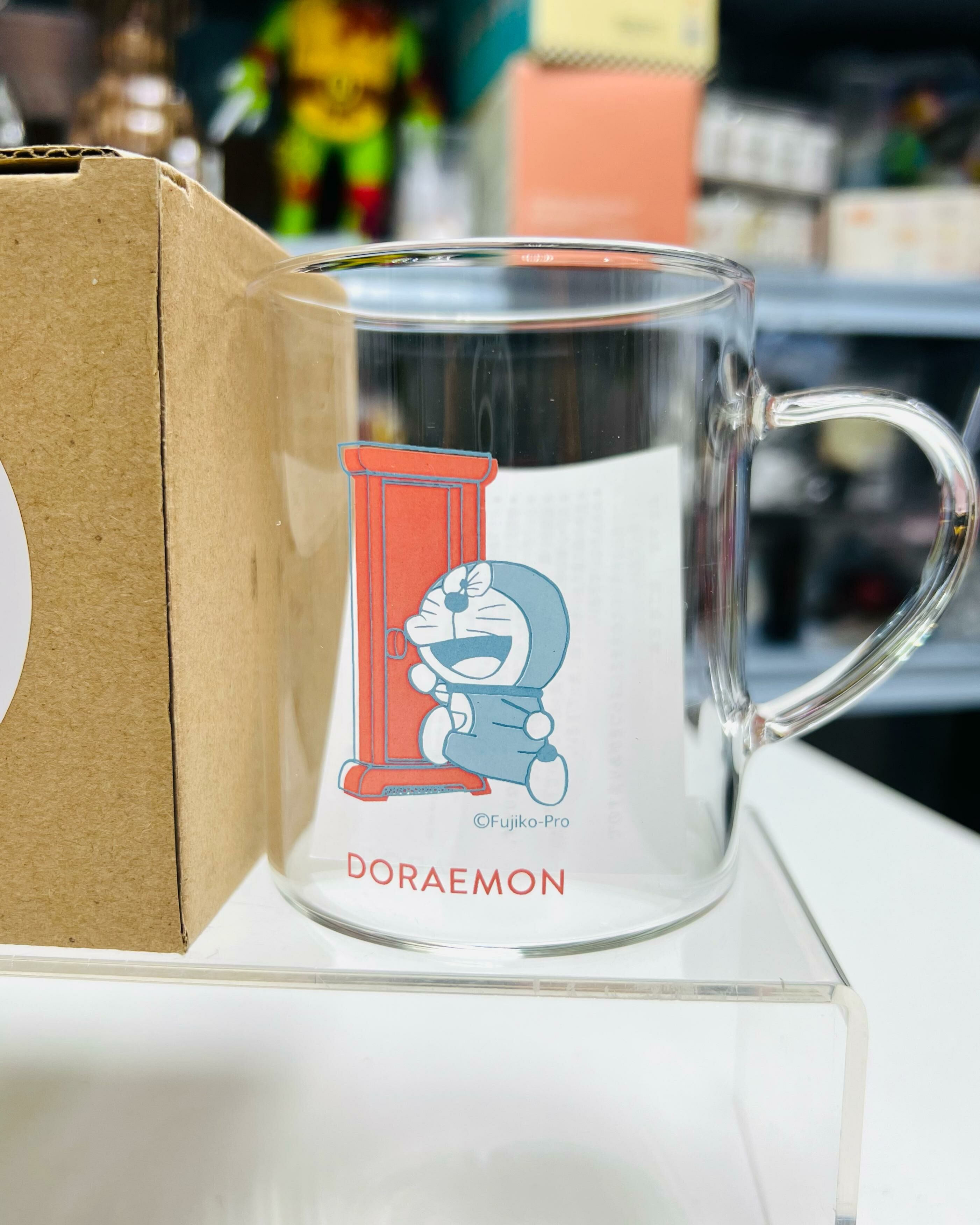 Doraemon Heat-Resistant Glass Mug-Anywhere Door(330ml)