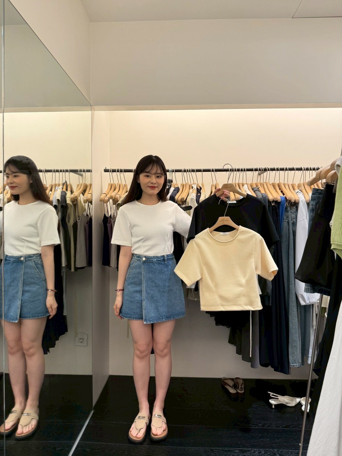 OB4137 莫代爾太空棉百搭短TEE *特價* (優惠碼同充值購物金不適用)