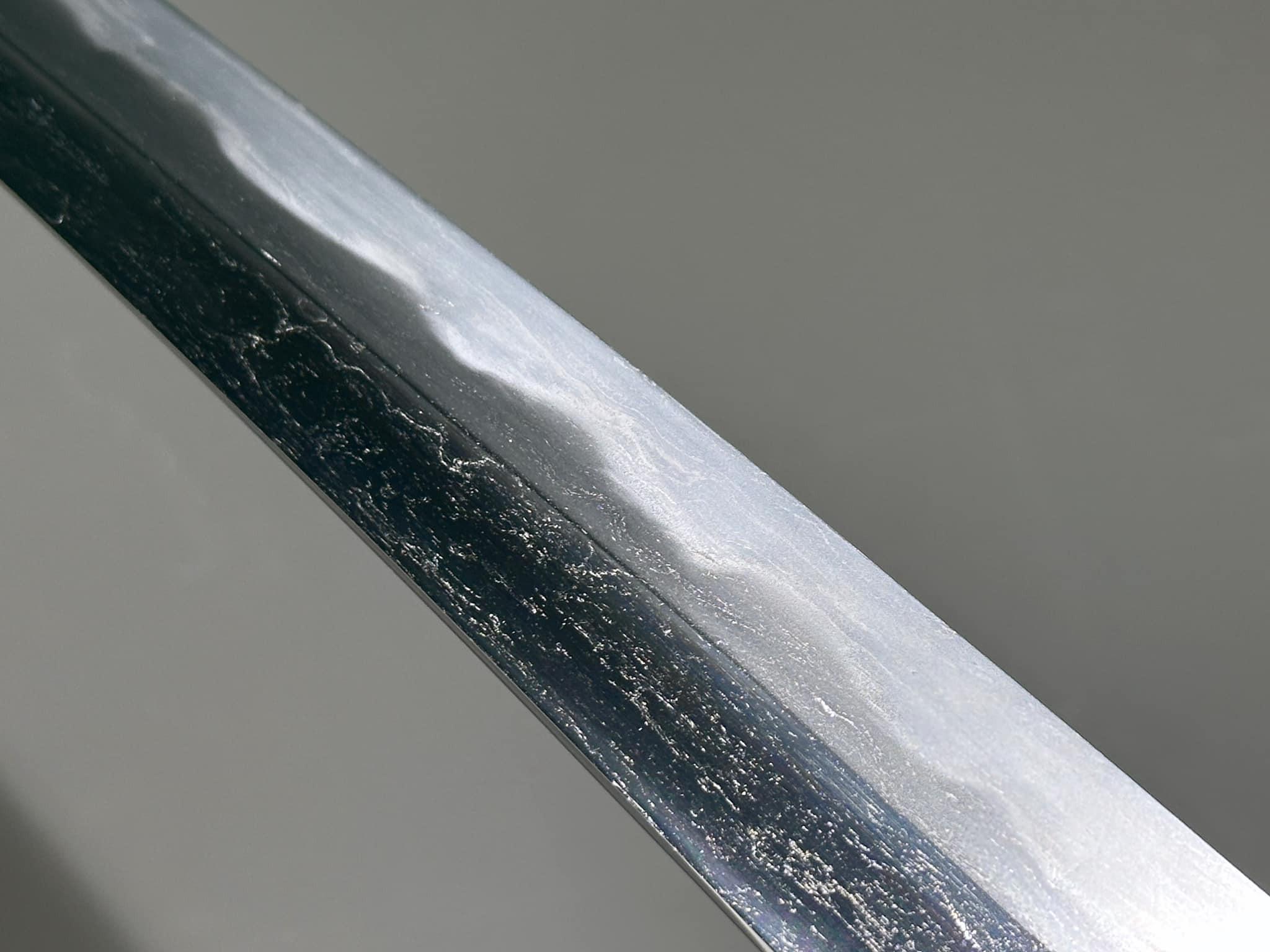 水野鍛鍊所源昭忠玉鋼水本焼湾れ刃真之棟尺一