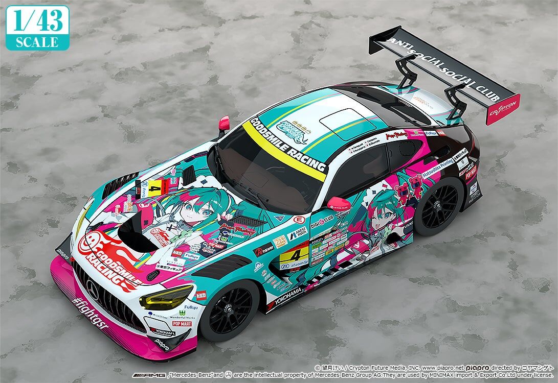 1/43 GOODSMILE 初音未來 AMG 2025 開幕戰Ver. 1/43 Good Smile Hatsune Miku AMG 2025 Season Opening Ver.