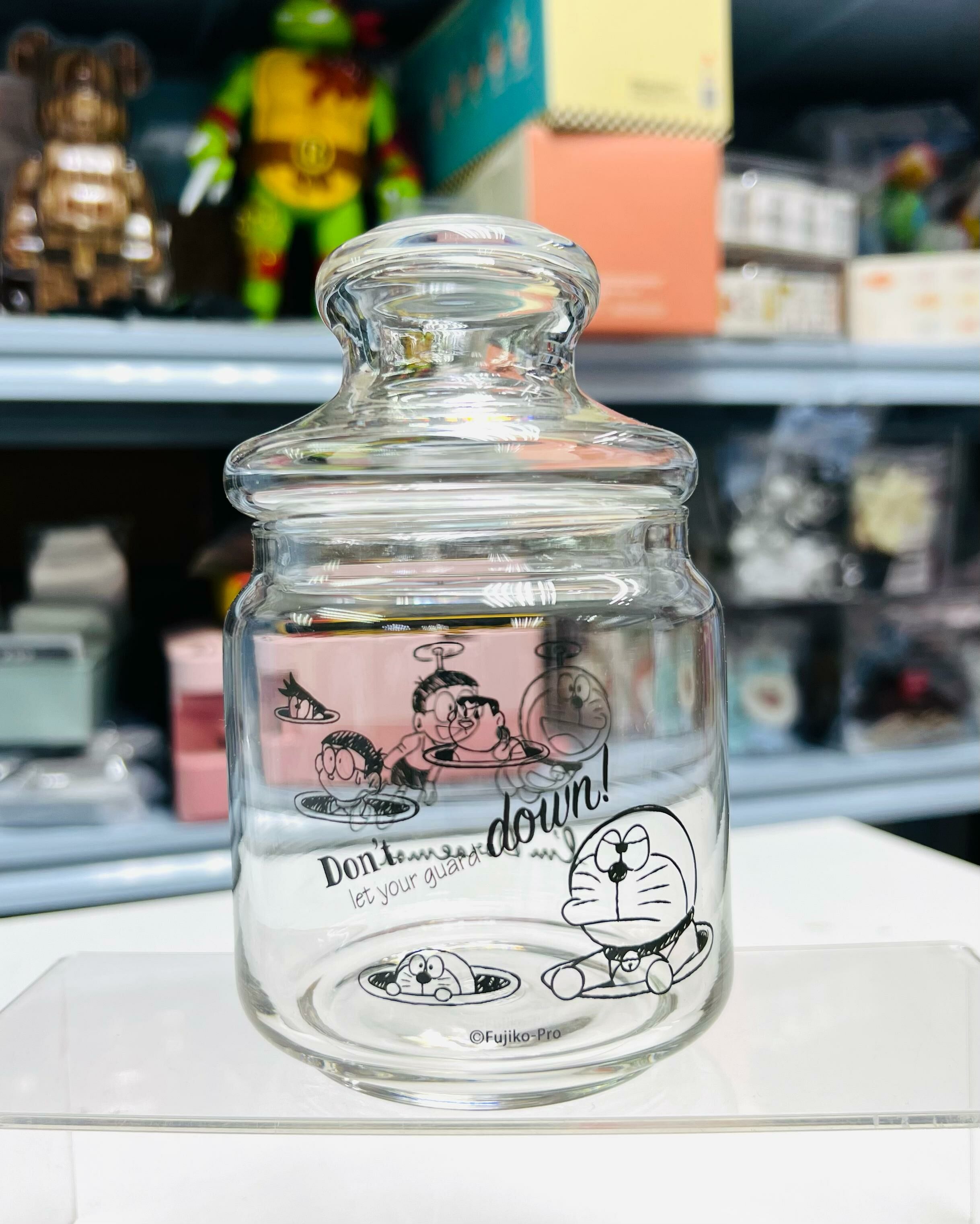 Doraemon Glass Canister (Made in Japan)
