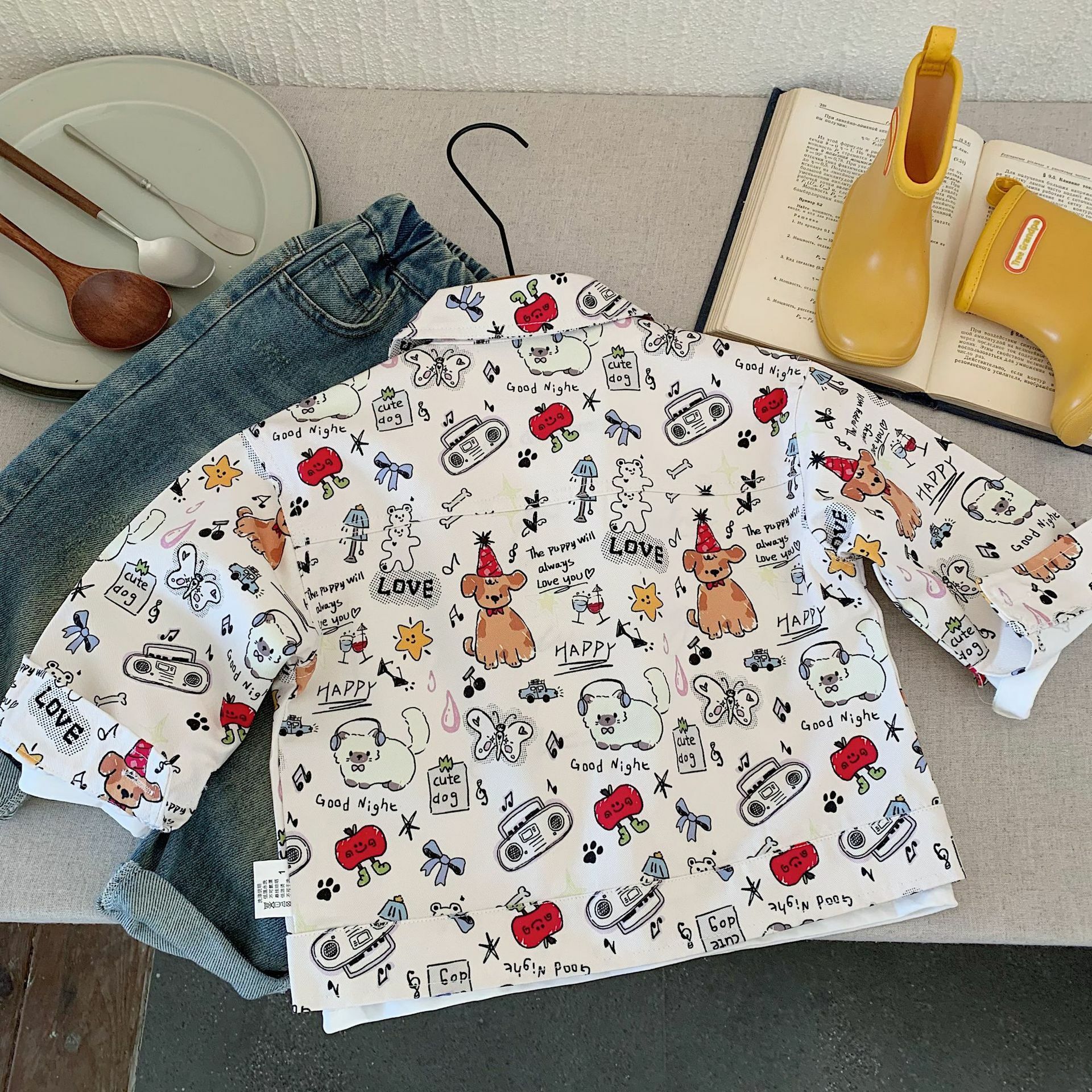 25 夏 卡通插畫百搭外套