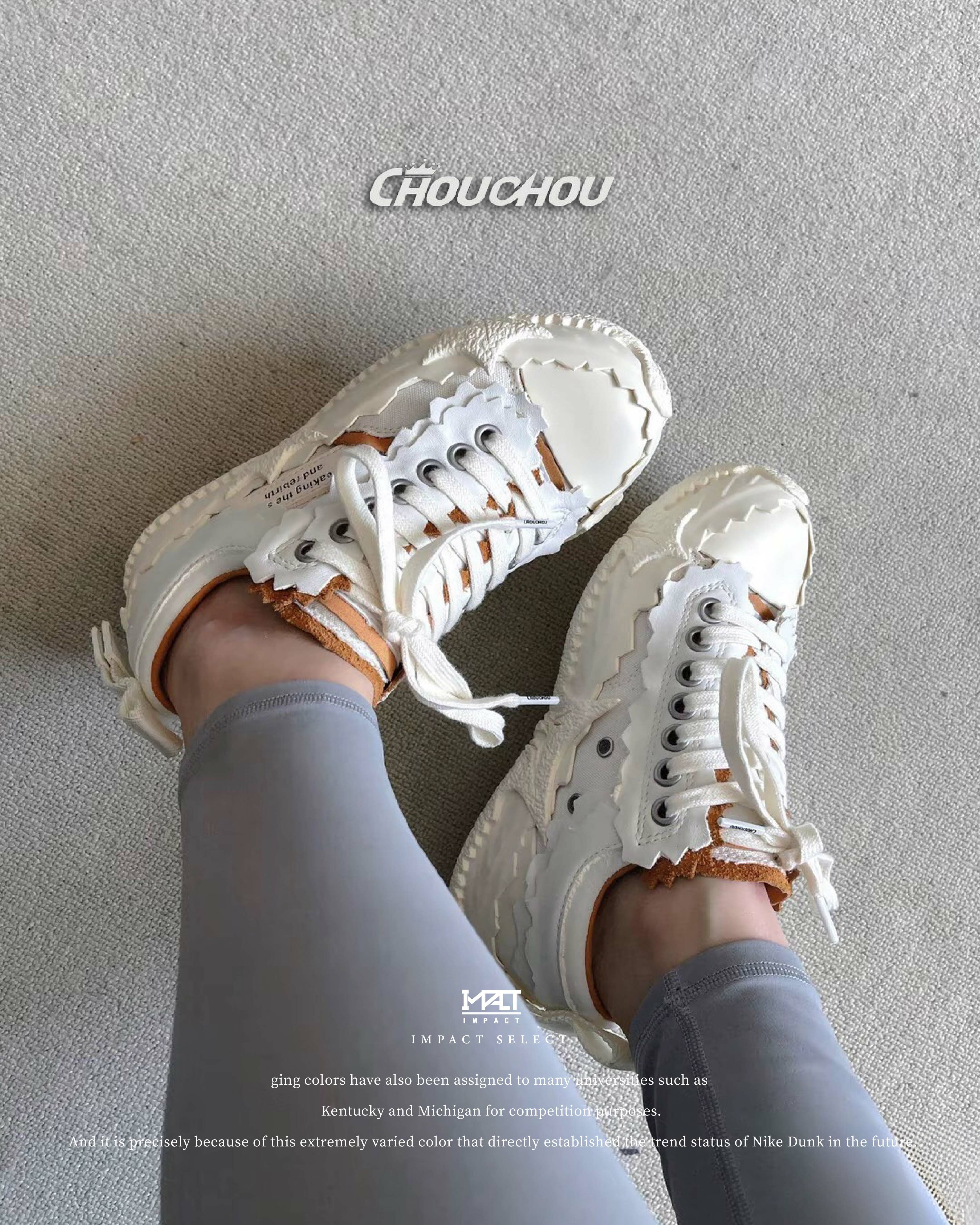 周杰倫 周同學 ChouChou 黑色 白色 破殼鞋 溶解 厚底5cm 帆布 皮革 ZX2310006