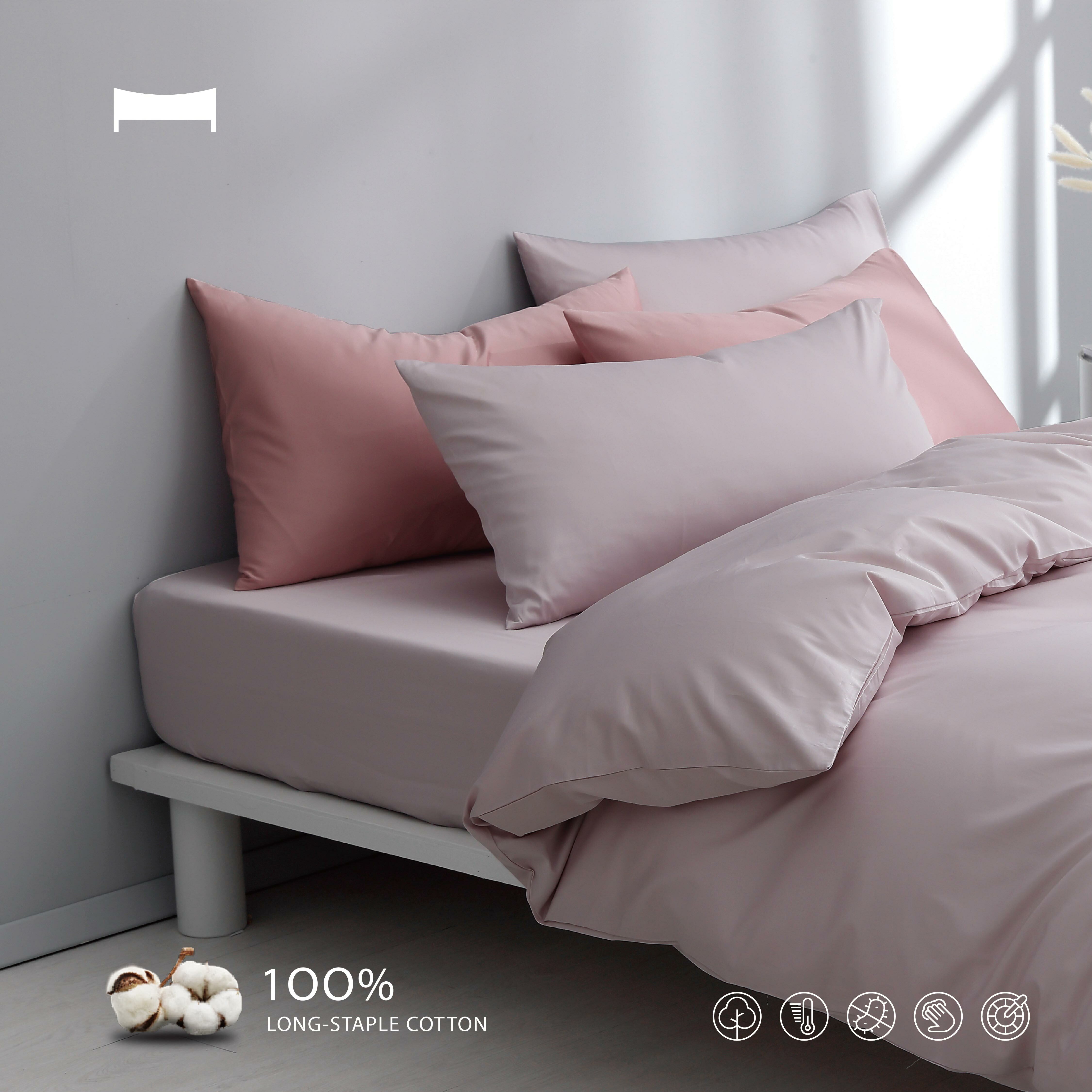 睡棉美學｜60支長絨棉《錦葵紫 MALLOW》