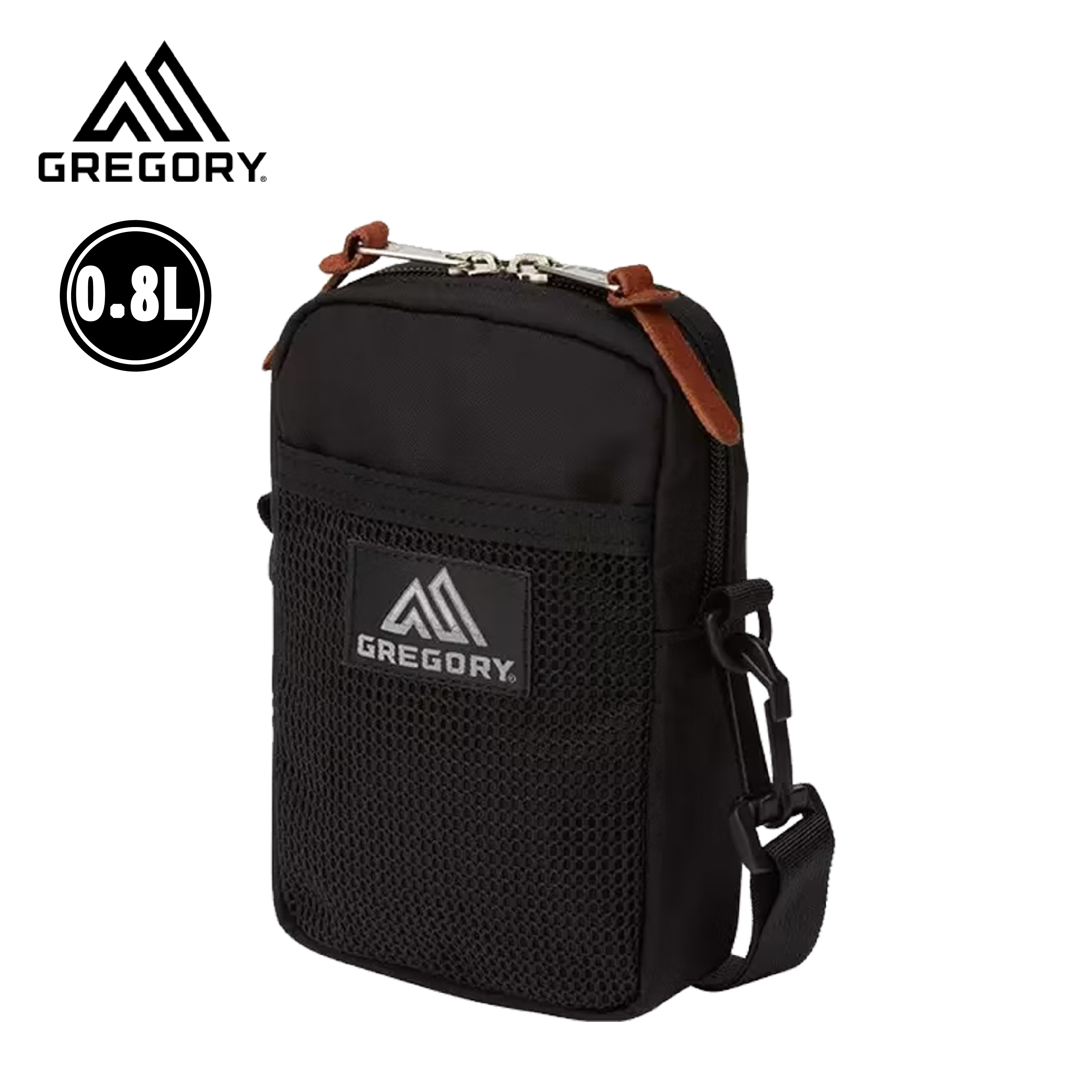 GREGORY 美國 日QUICK TO GO POCKET 隨身側背包 0.8L (黑色) 70GR135108