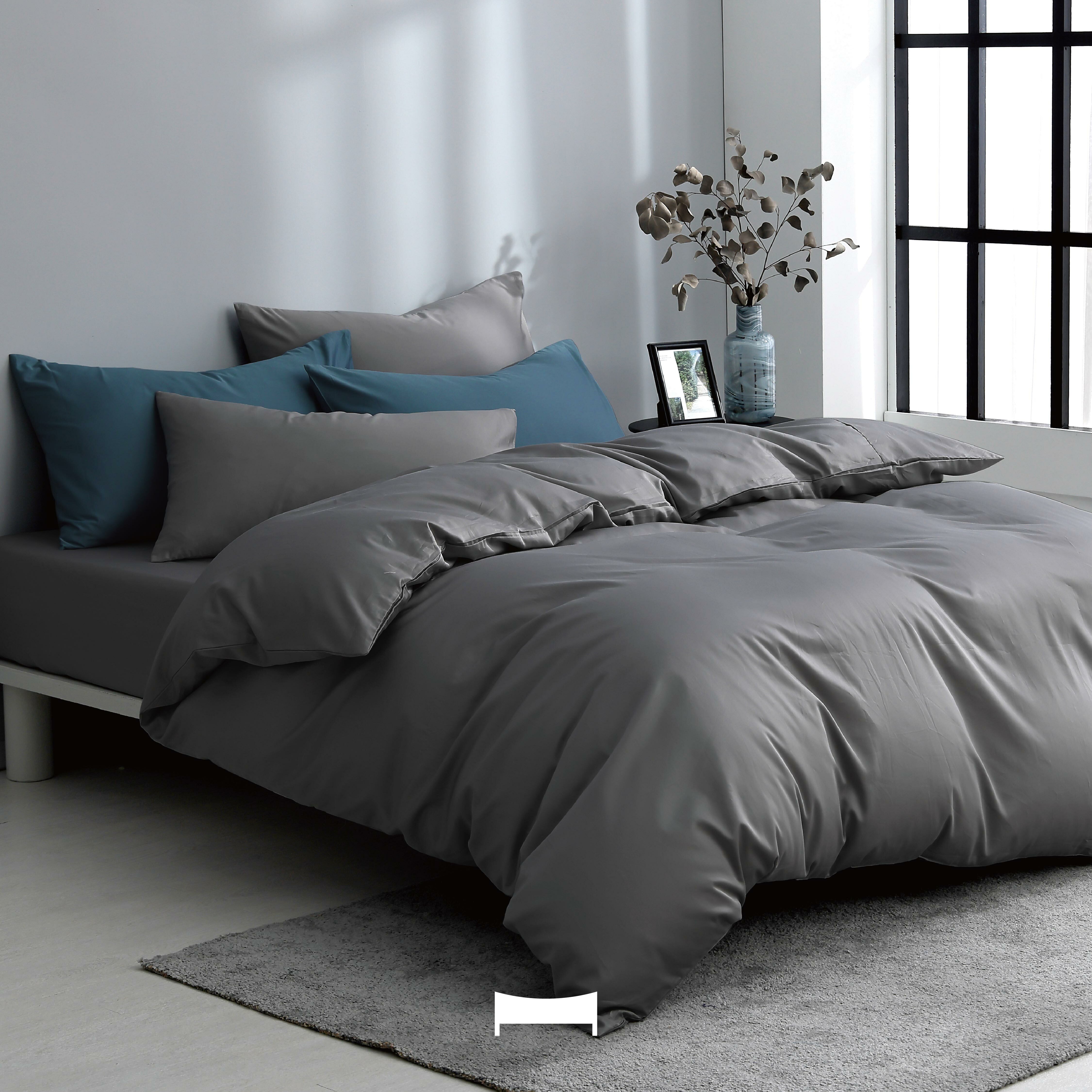 睡棉美學｜60支長絨棉《積雨雲灰 STORM》