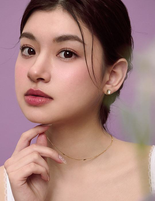 【鈦鋼】設計感扁麻花項鍊(金)