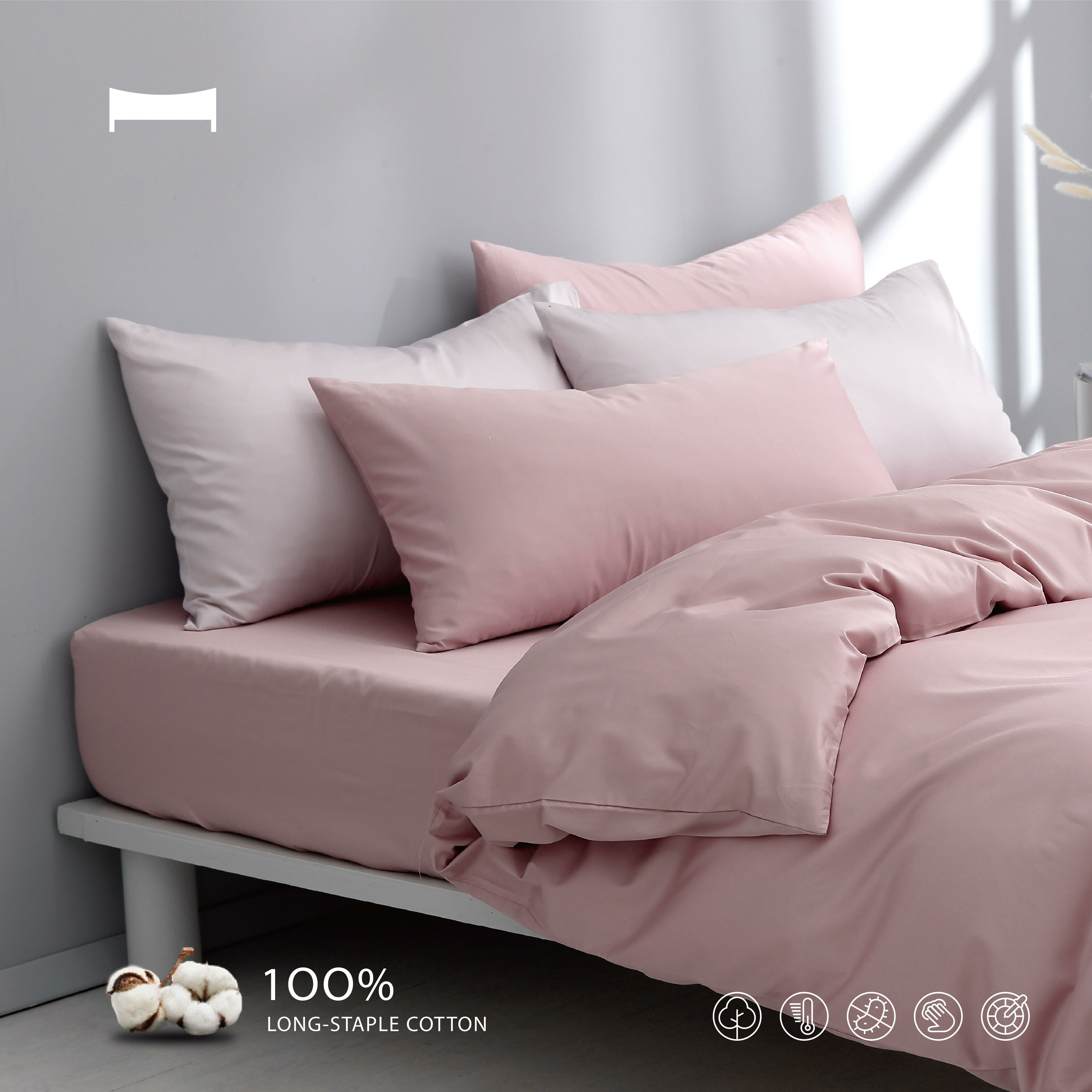 睡棉美學｜60支長絨棉《珊瑚粉 CORAL》