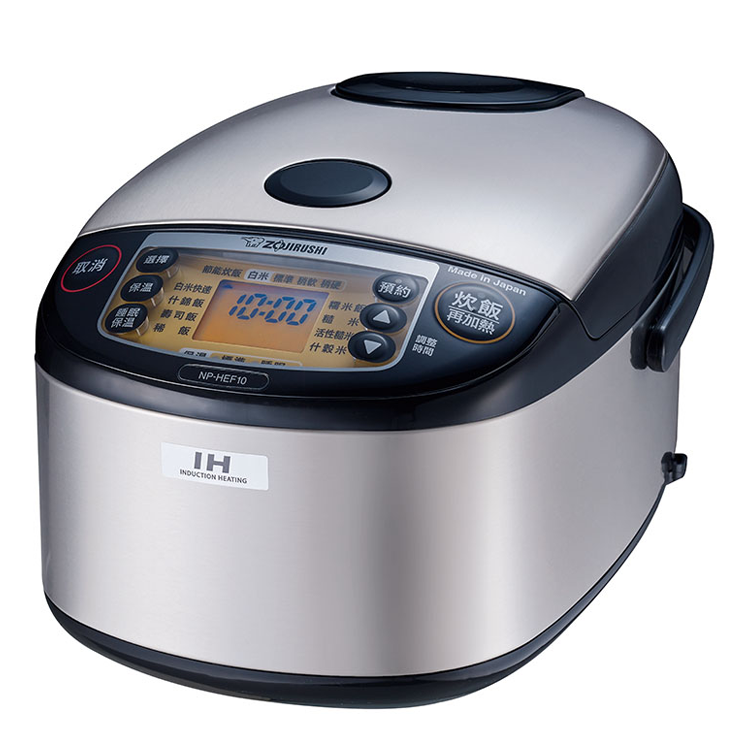ZOJIRUSHI 象印 日本製 10人份 IH豪熱沸騰微電腦電子鍋(NP-HEF18)