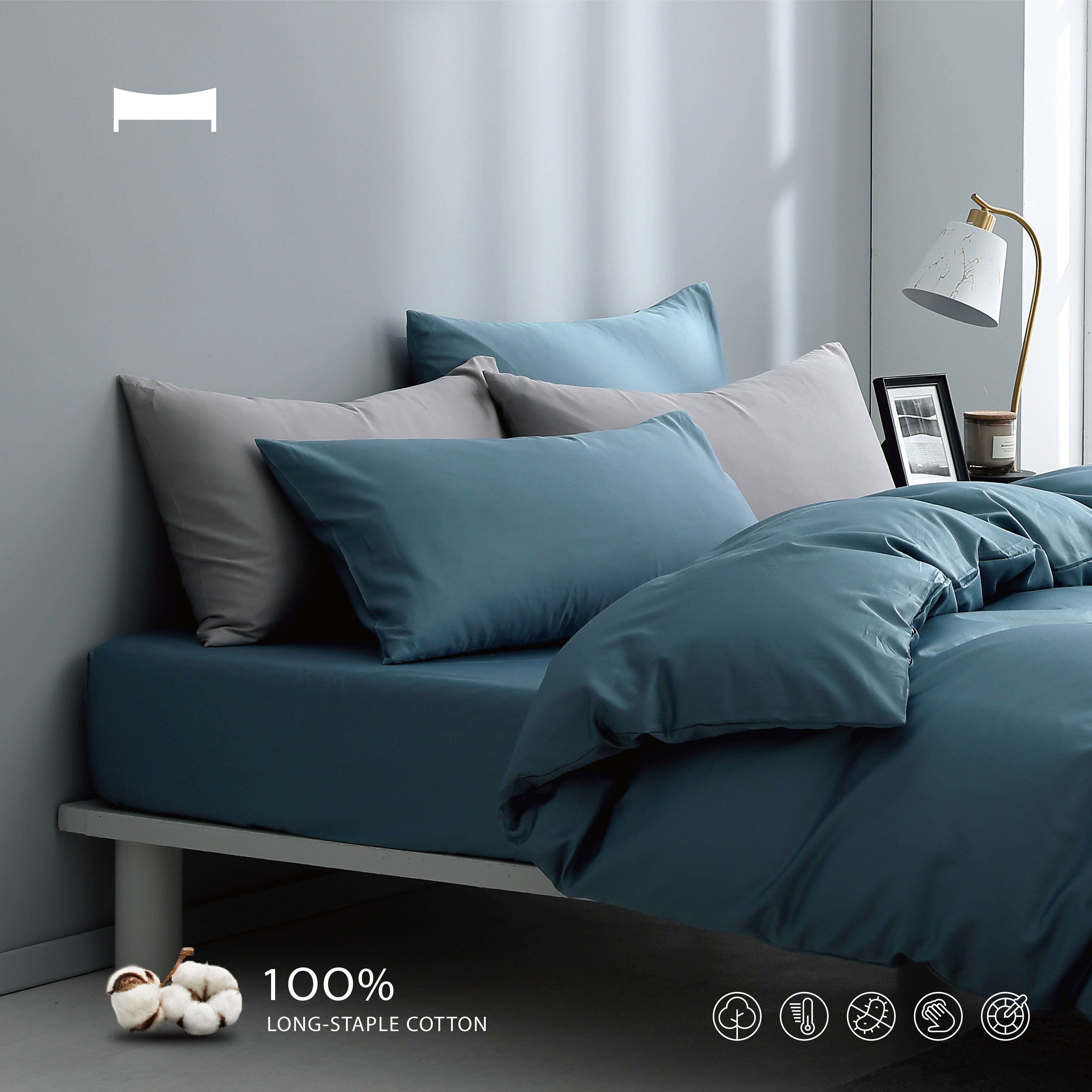 睡棉美學｜60支長絨棉《牛仔藍 DENIM》
