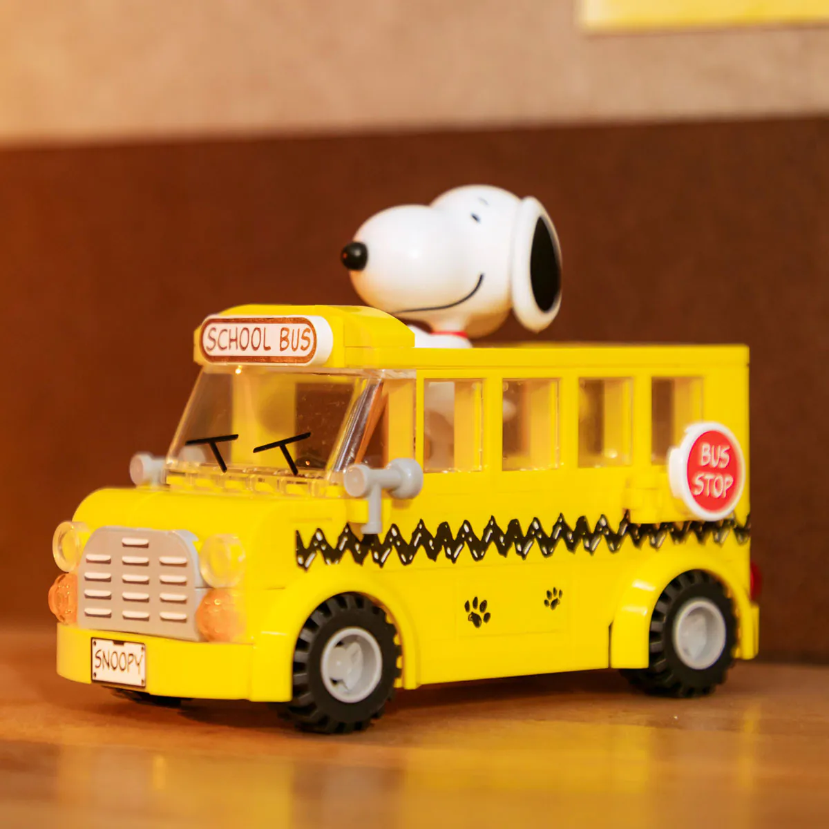 PANTASY 拼奇 史努比 校車(86906)