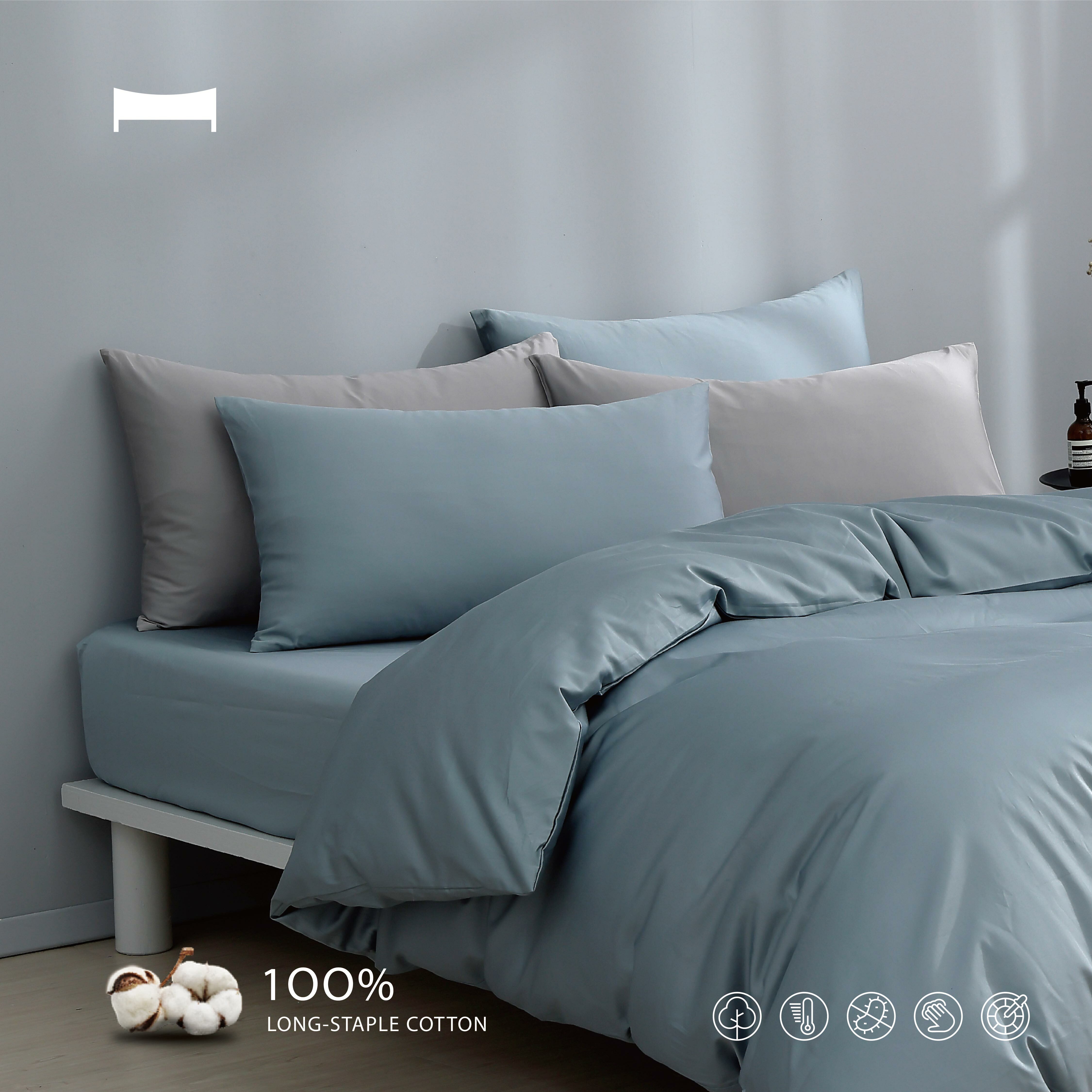 睡棉美學｜60支長絨棉《馬爾斯藍 MARS》