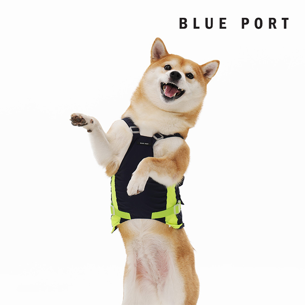 Blue Port - BP防曬工裝馬甲 - 粉紅/淺藍/藏青藍