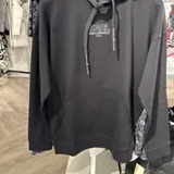 [S] KARL LAGERFELD BLACK LONG SLEEVE KARL LOGO HOODIE SWEATSHIRT, LM4K4045-BLK (SKL1298)