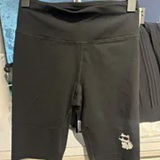 [S] KARL LAGERFELD BLACK CHOUPETTE SHORT LEGGING, L5TV7019-BLK (SKL1305)