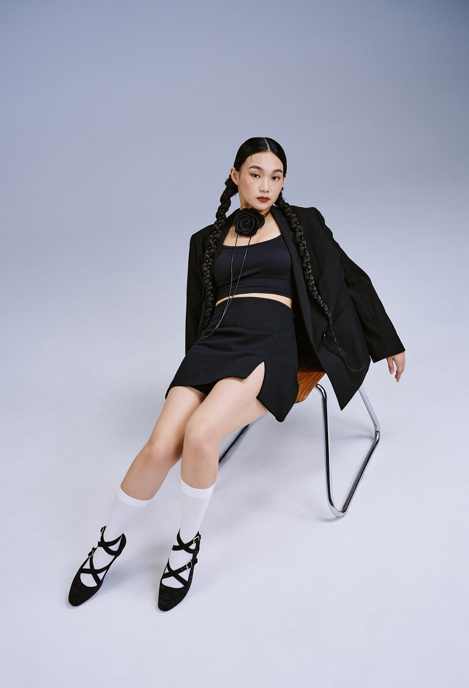 蘿莉塔平底鞋 經典黑