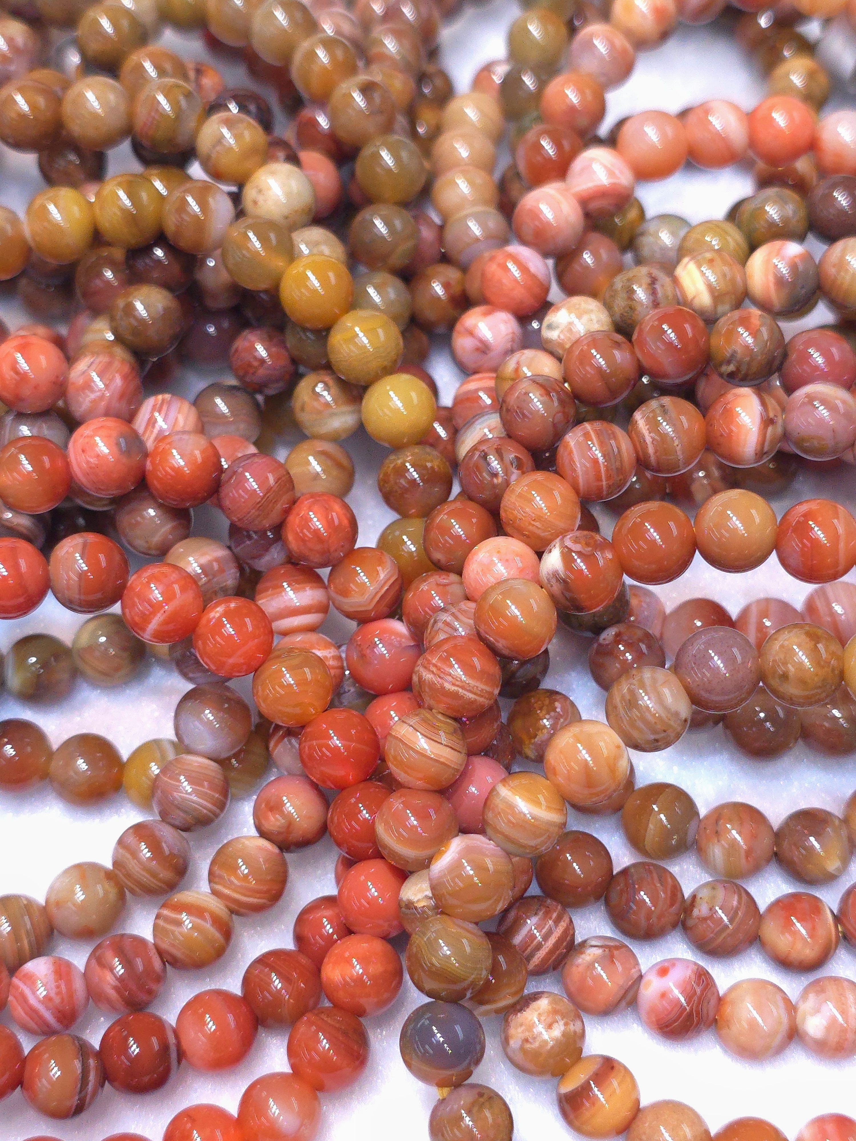 天然波斯灣瑪瑙7mm