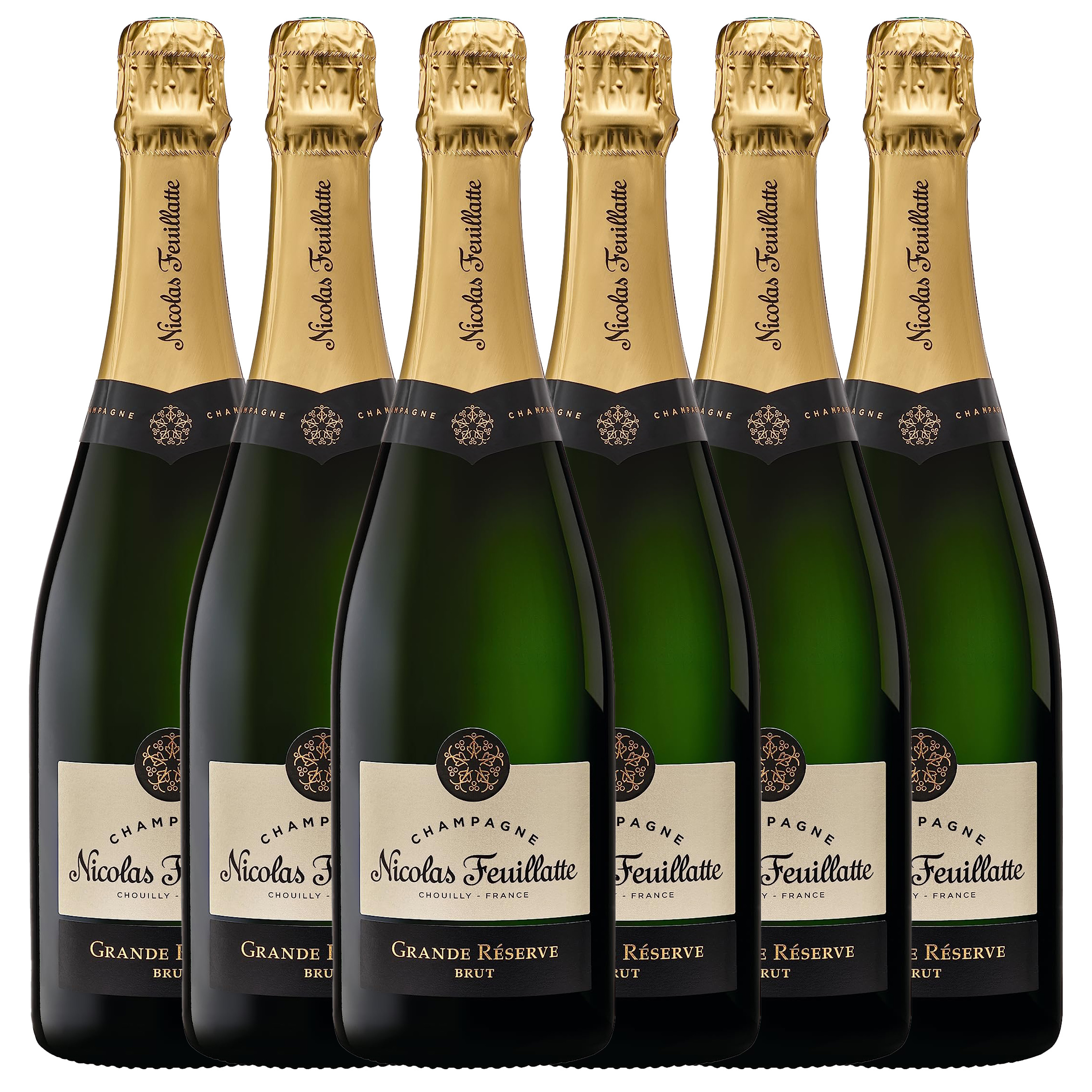 Nicolas Feuillatte Grande Reserve Brut - 6 Bottle Pack