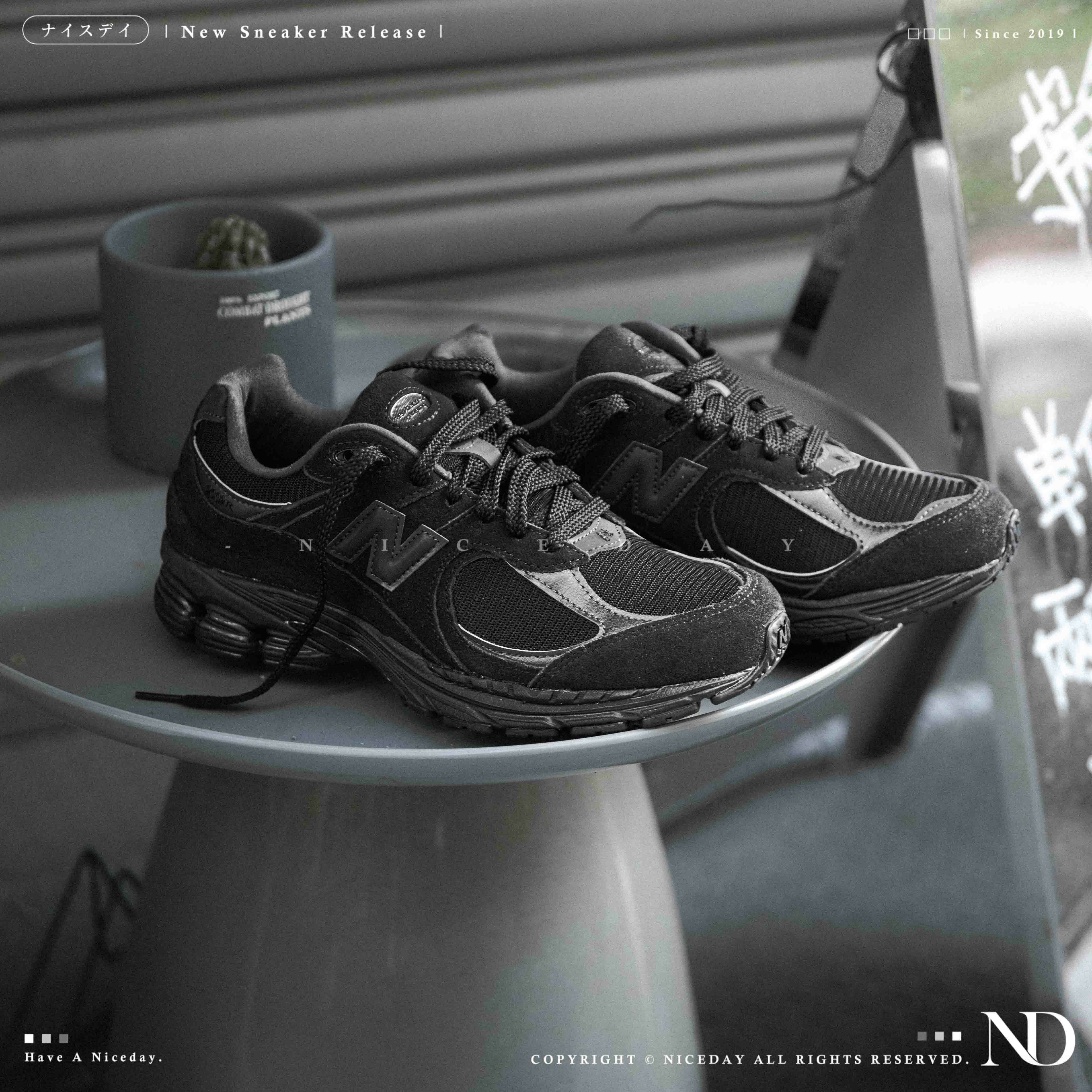 NICEDAY 現貨 New Balance 2002R 黑魂 黑色 黑灰 炭黑 男女鞋 U2002RBL