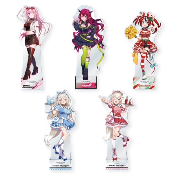 「官方現貨」 hololiveEN FamilyMart A5 File/立牌/掛件