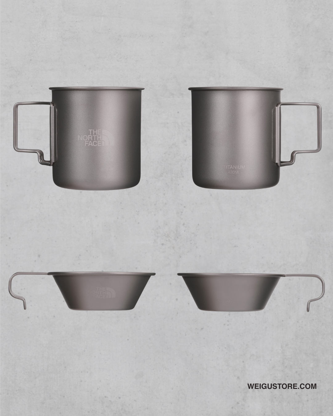 【預購】The North Face TITANUM 鈦合金 馬克杯 雪拉杯 NA5CQ55A NA5CQ56A
