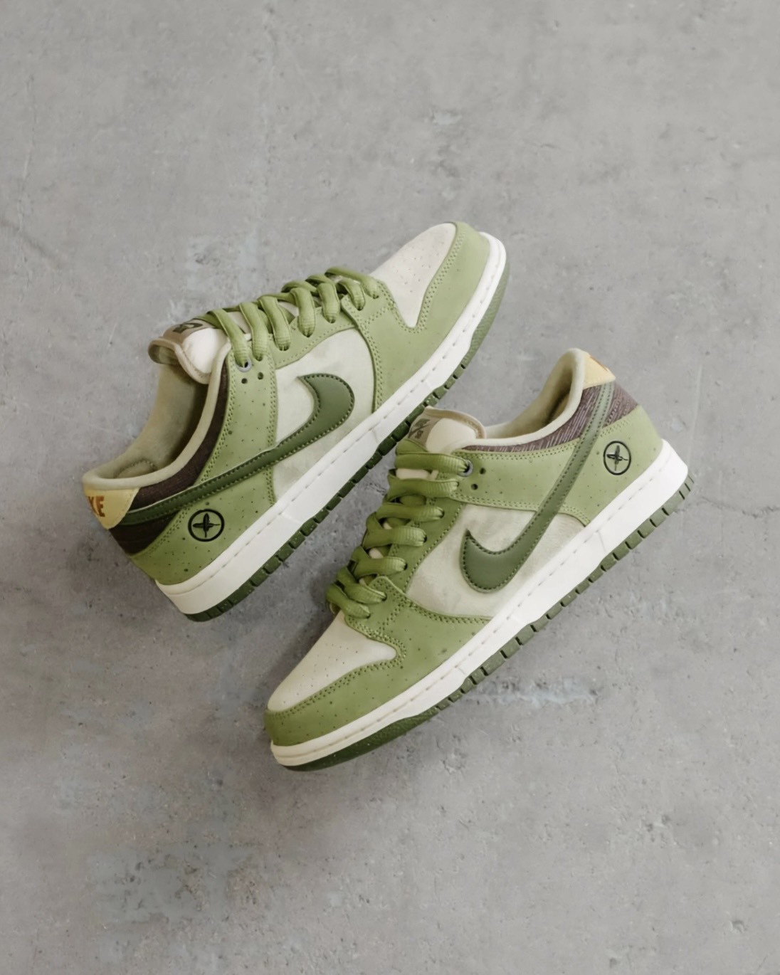 Yuto Horigome x Nike SB Dunk Low "Asparagus" 聯名款堀米雄斗蘆筍男女段