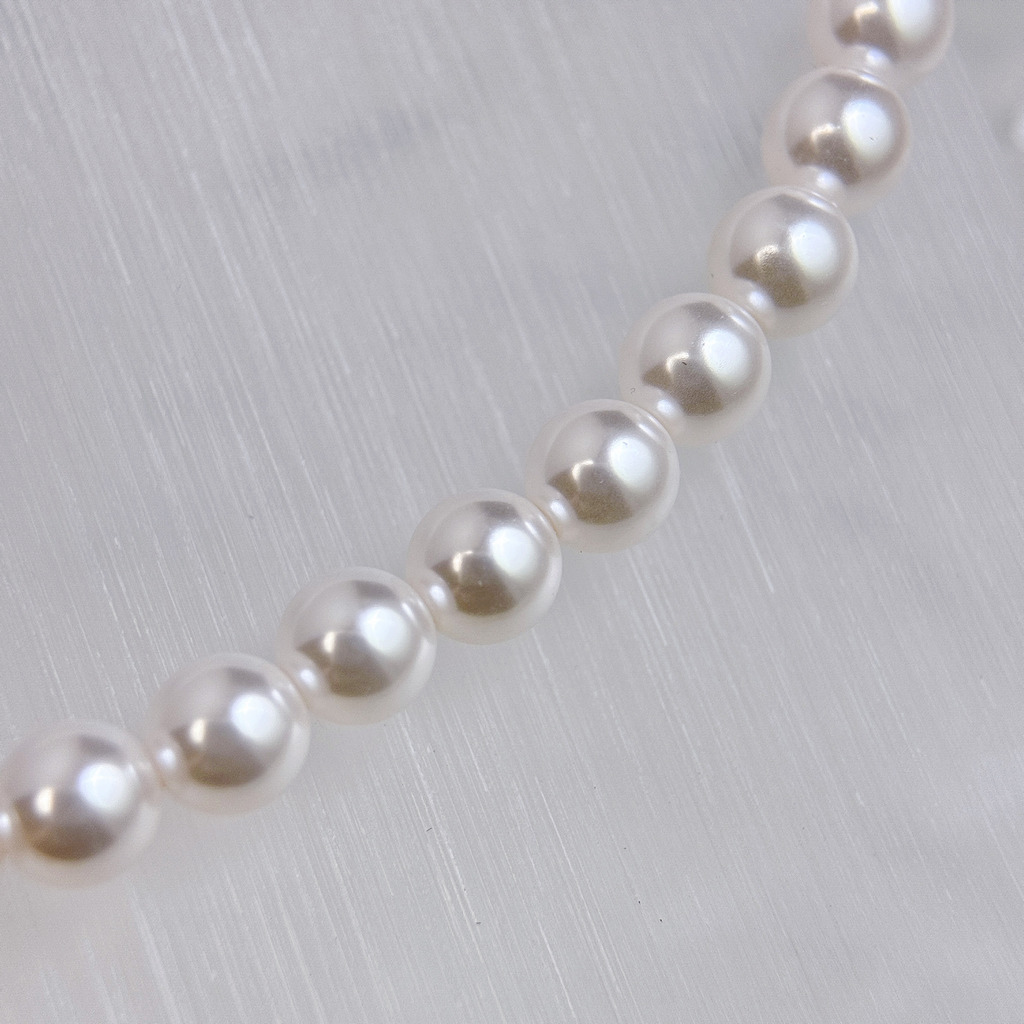 珍珠項鍊 6mm