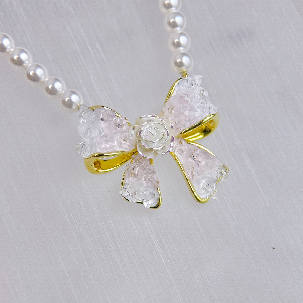 珍珠繫蝶夢(粉)