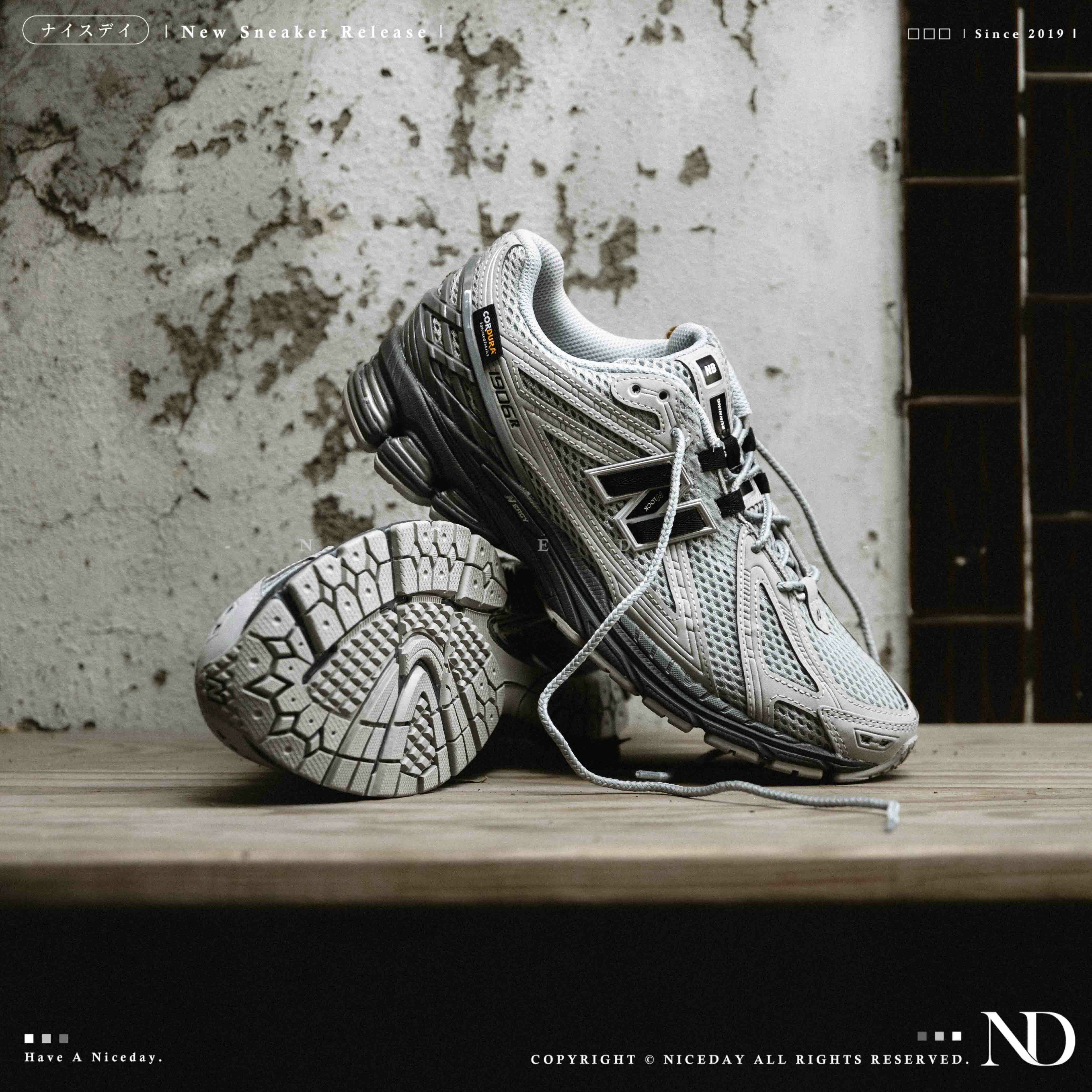 NICEDAY 現貨 New Balance 1906 水泥灰 灰色 復古 菸灰 鐵灰 U1906ROA