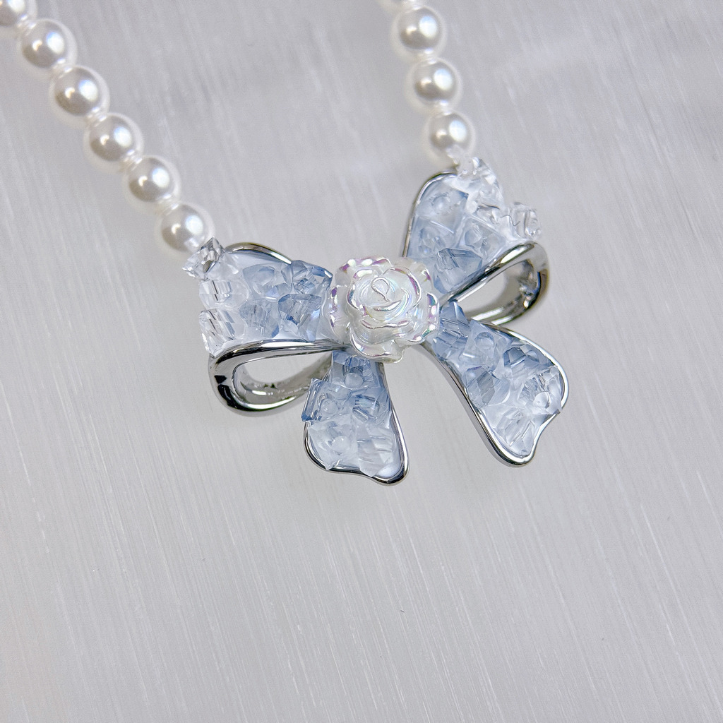 珍珠繫蝶夢(藍)