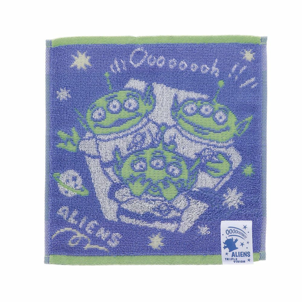 JP 三眼仔密集式方巾 25x25 防臭抗菌 紫藍色 3118