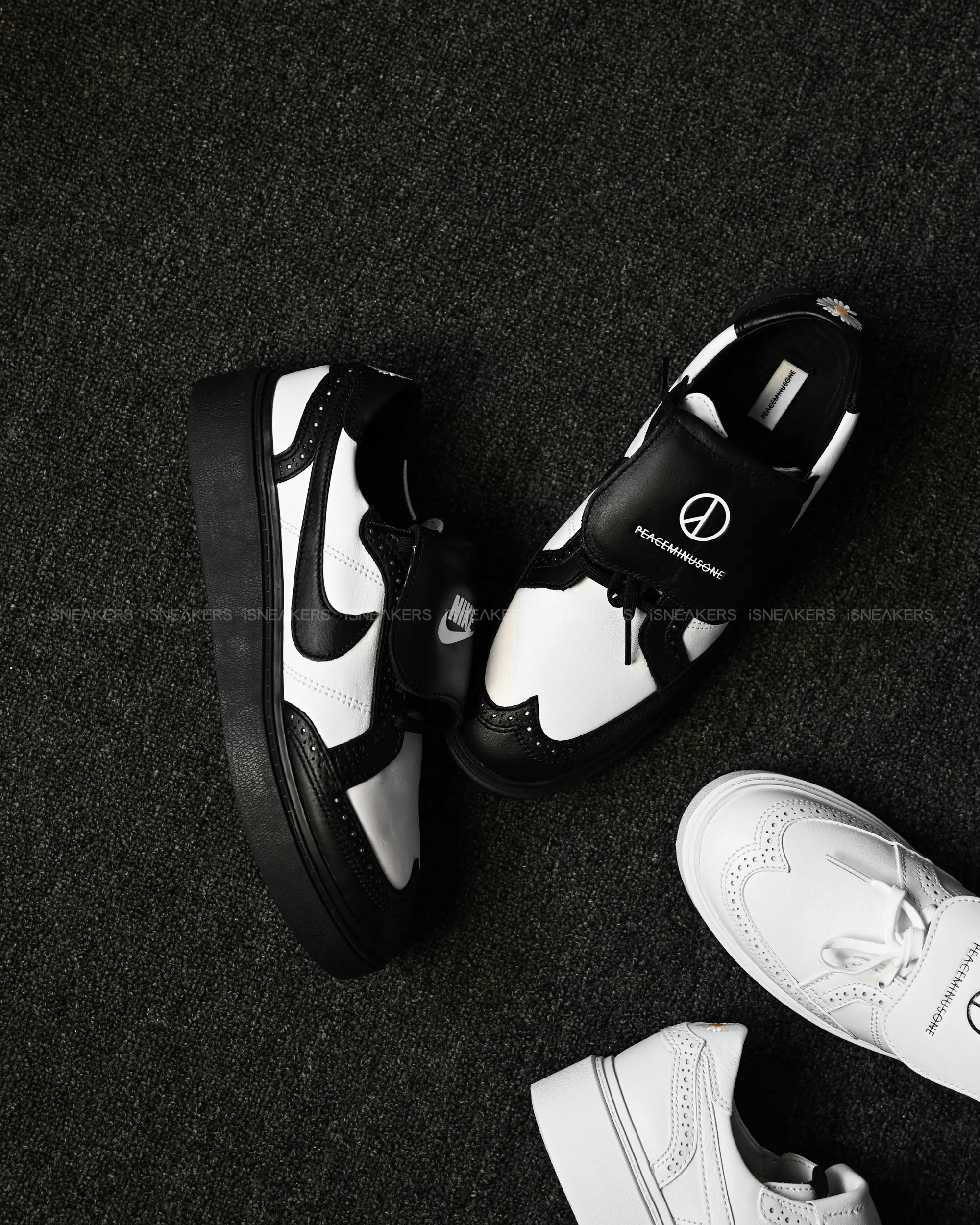 iSNEAKERS｜Nike x Peacaminusone Kwondo 1 "Black and White" GD G-Dragon 小雛菊 黑白 DH2482-101