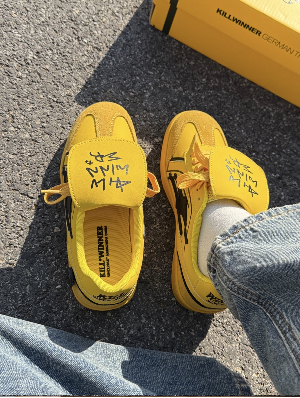 [預訂] Killwinner 德訓鞋 Yellow